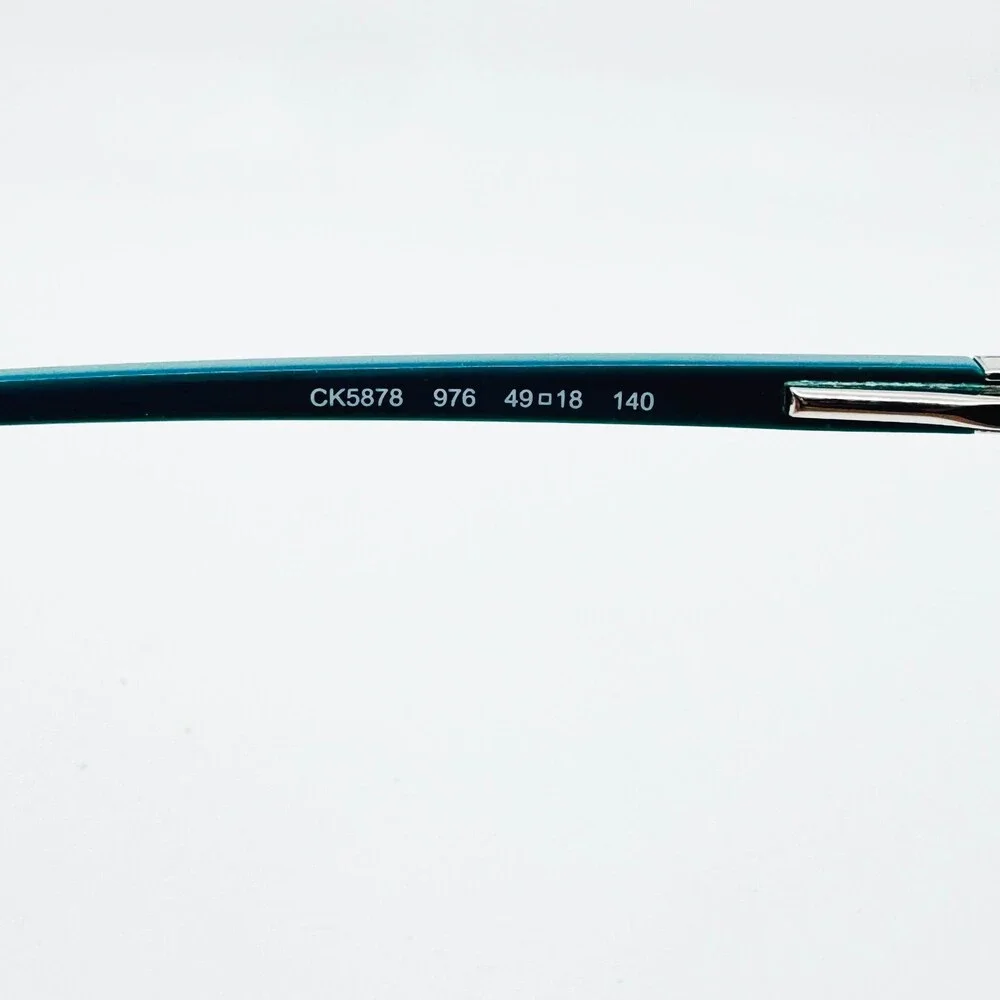 Calvin Klein Eyeglasses Frames Womens Teal Black CK18711 308 49-19-140
